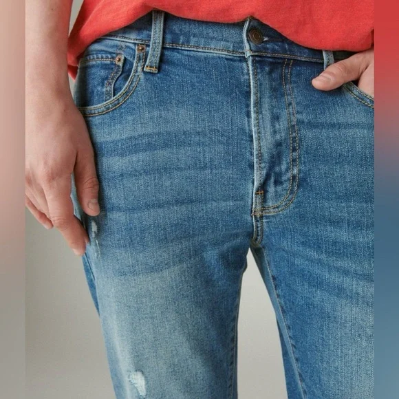Lucky Brand 410 Athletic Straight Jeans 38x32